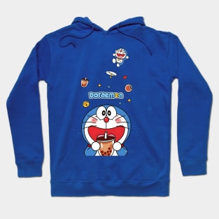 doraemon dorayaki boba Hoodie